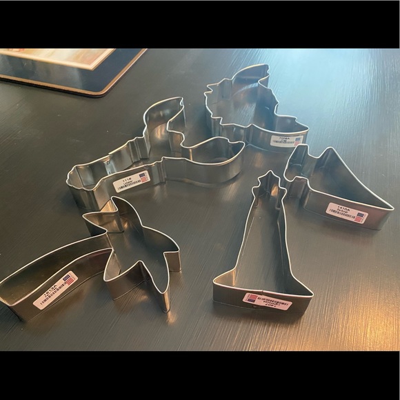 Nautical Cookie Cutters, Set of 5 - Picture 2 of 2